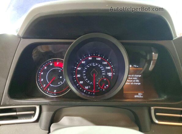 5NPLM4AG4PH102273 2023 HYUNDAI ELANTRA Синий Вид щитка приборов