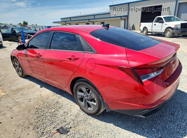 5NPLM4AG4PH109126 2023 HYUNDAI ELANTRA Red Tył lewy