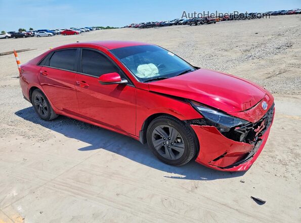 5NPLM4AG4PH109126 2023 HYUNDAI ELANTRA Red Przód prawy