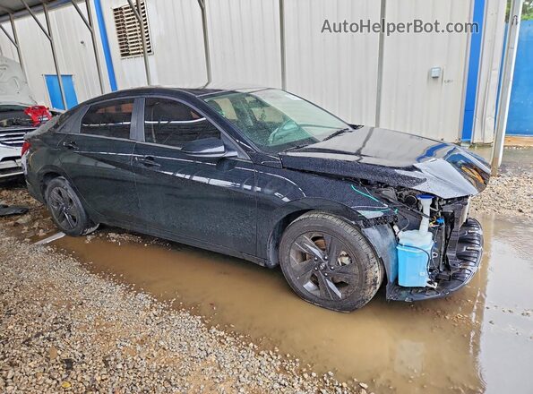 5NPLM4AG5MH022430 2021 HYUNDAI ELANTRA Black Передня права чверть