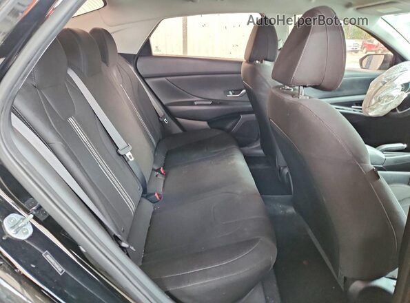 5NPLM4AG5MH022430 2021 HYUNDAI ELANTRA Black Вид задніх сидінь