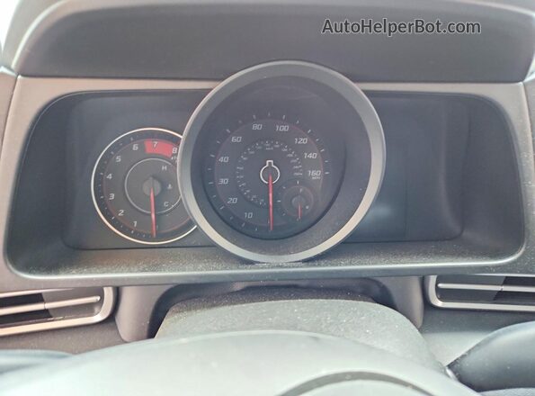 5NPLM4AG5MH022430 2021 HYUNDAI ELANTRA Black Вид щитка приладів