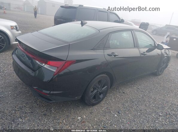 5NPLM4AG5NH069717 2022 HYUNDAI ELANTRA Black უკანა მარჯვენა