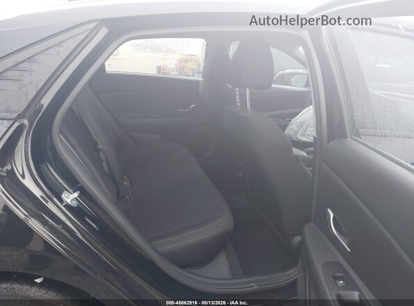 5NPLM4AG5NH069717 2022 HYUNDAI ELANTRA Black VIN კოდის სტიკერის ხედი