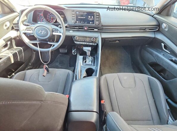 5NPLM4AG6MH029094 2021 HYUNDAI ELANTRA Black Առջևի վահանակի տեսք