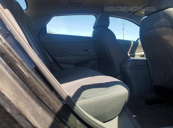 5NPLM4AG6MH051306 2021 HYUNDAI ELANTRA Черный Вид задних сидений