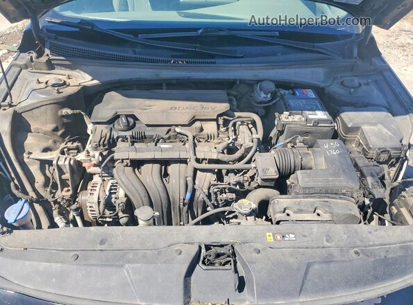 5NPLM4AG6MH051306 2021 HYUNDAI ELANTRA Черный Вид задней части салона