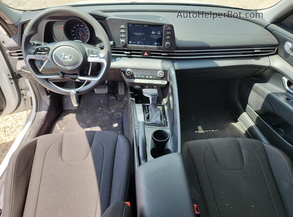 5NPLM4AG6PH095195 2023 HYUNDAI ELANTRA White Dashboard view