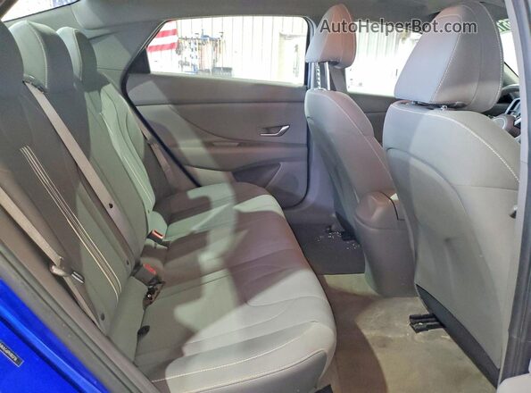 5NPLM4AG6PH103716 2023 HYUNDAI ELANTRA Синий Вид задних сидений