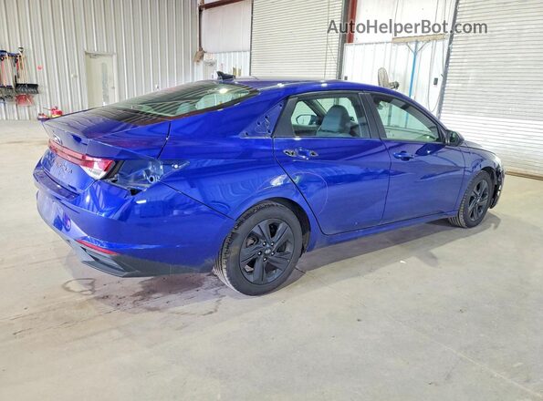 5NPLM4AG6PH103716 2023 HYUNDAI ELANTRA Синий Задняя правая четверть