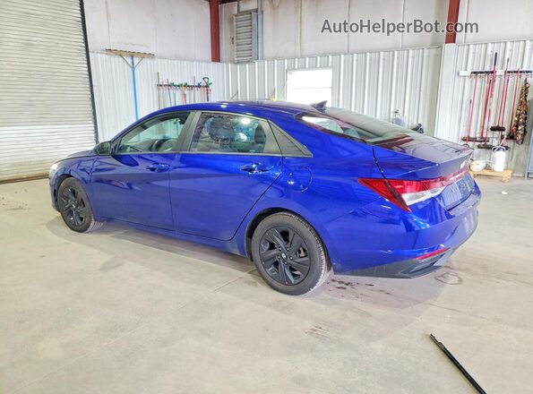 5NPLM4AG6PH103716 2023 HYUNDAI ELANTRA Синий Задняя левая четверть
