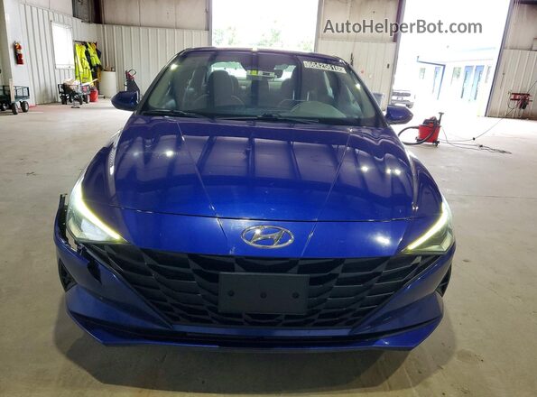 5NPLM4AG6PH103716 2023 HYUNDAI ELANTRA Синий Вид спереди