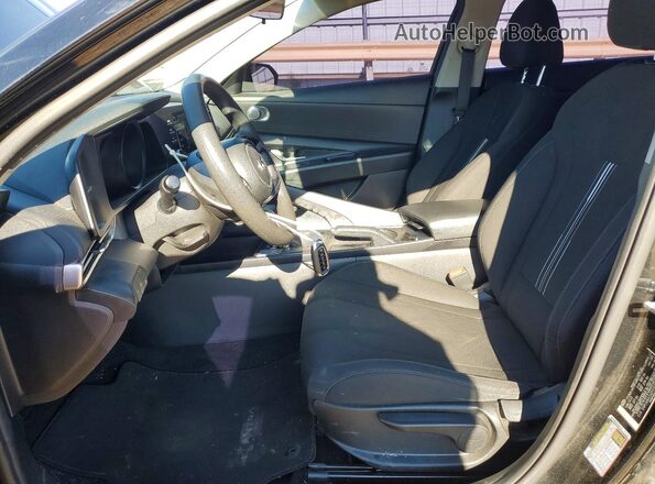 5NPLM4AG6PH113159 2023 HYUNDAI ELANTRA Black წინა სალონის ხედი