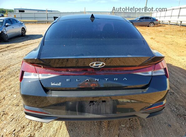 5NPLM4AG6PH113159 2023 HYUNDAI ELANTRA Black უკანა ხედი