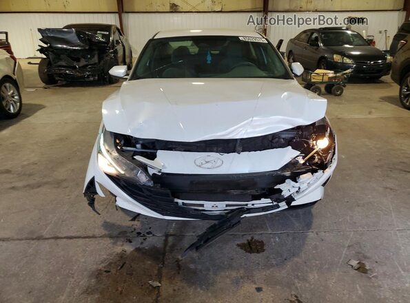 5NPLM4AG7MH045787 2021 HYUNDAI ELANTRA White Դիմացի տեսք