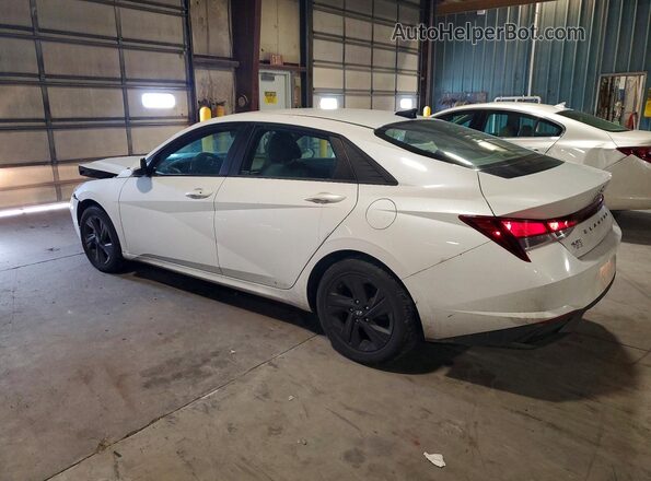 5NPLM4AG7MH045787 2021 HYUNDAI ELANTRA White Հետևի ձախ