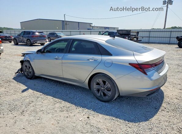 5NPLM4AG7MH045885 2021 HYUNDAI ELANTRA Silver Rear left