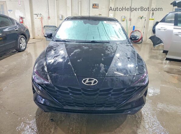 5NPLM4AG7MH046230 2021 HYUNDAI ELANTRA Black Vista frontal