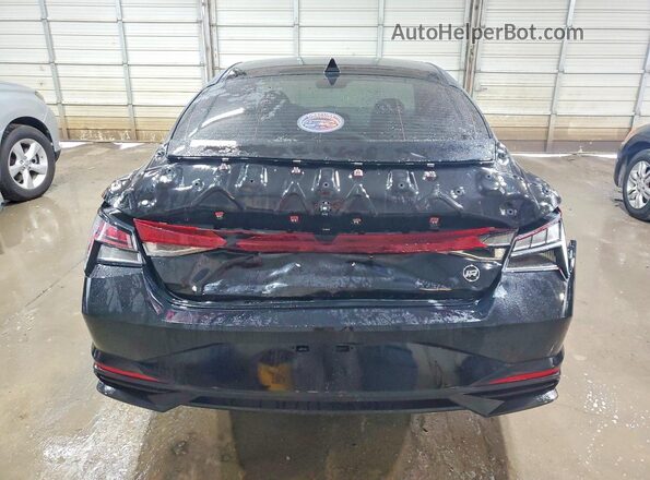 5NPLM4AG7MH046230 2021 HYUNDAI ELANTRA Black Vista trasera