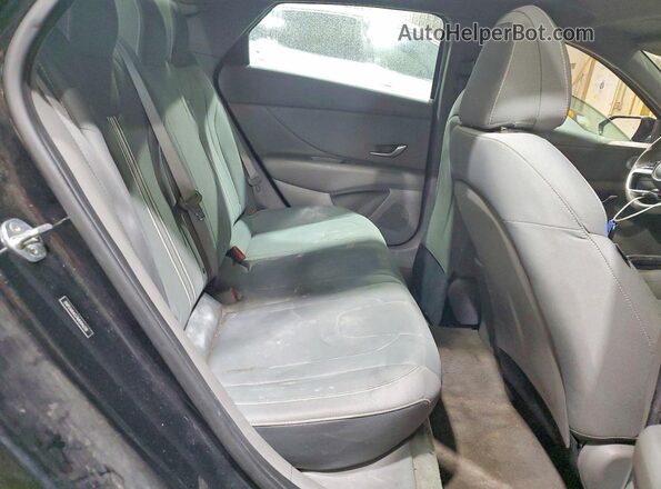 5NPLM4AG7MH046230 2021 HYUNDAI ELANTRA Black Vista de los asientos traseros