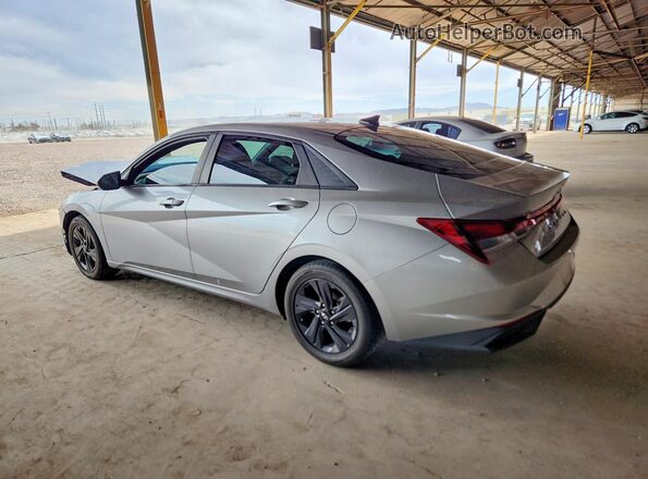 5NPLM4AG7NH055382 2022 HYUNDAI ELANTRA Gray უკანა მარცხენა