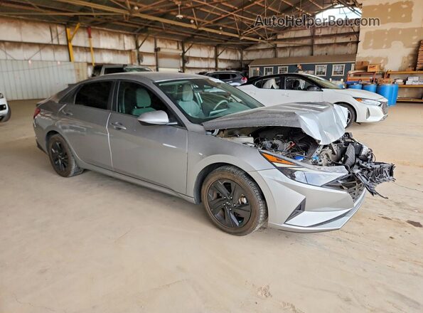 5NPLM4AG7NH055382 2022 HYUNDAI ELANTRA Gray წინა მარჯვენა