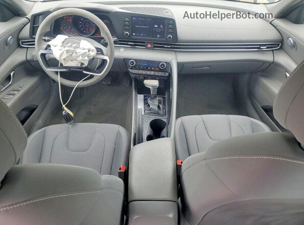 5NPLM4AG7NH075826 2022 HYUNDAI ELANTRA Black Dashboard view