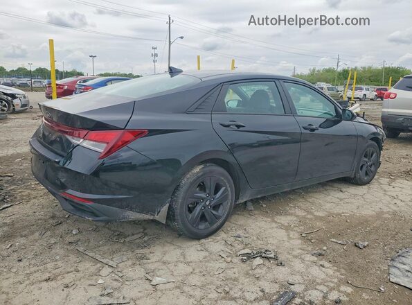 5NPLM4AG7NH075826 2022 HYUNDAI ELANTRA Black Rear right