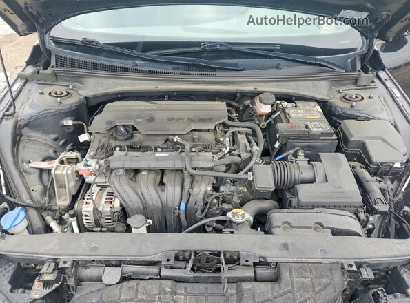 5NPLM4AG7NH075826 2022 HYUNDAI ELANTRA Black Rear interior view