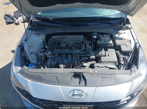 5NPLM4AG8MH001331 2021 HYUNDAI ELANTRA Silver Հետևի տեսք