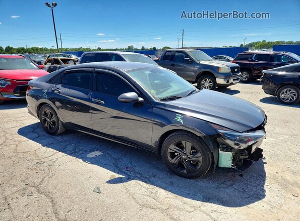 5NPLM4AG8MH002950 2021 HYUNDAI ELANTRA Gray წინა მარჯვენა