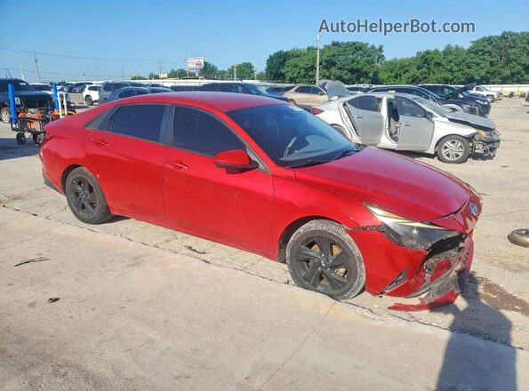 5NPLM4AG8MH009400 2021 HYUNDAI ELANTRA Red Առջևի աջ