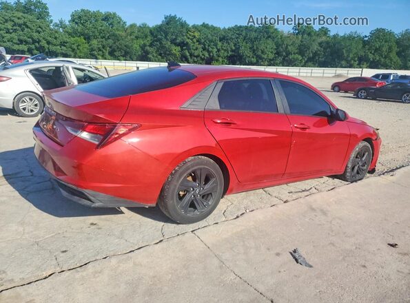 5NPLM4AG8MH009400 2021 HYUNDAI ELANTRA Red Հետևի աջ