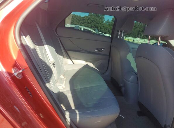 5NPLM4AG8MH009400 2021 HYUNDAI ELANTRA Red Հետևի նստատեղերի տեսք