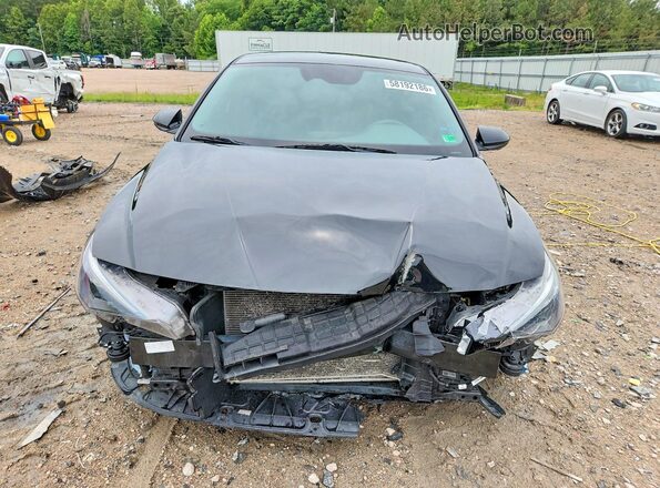 5NPLM4AG8MH035446 2021 HYUNDAI ELANTRA Черный Вид спереди