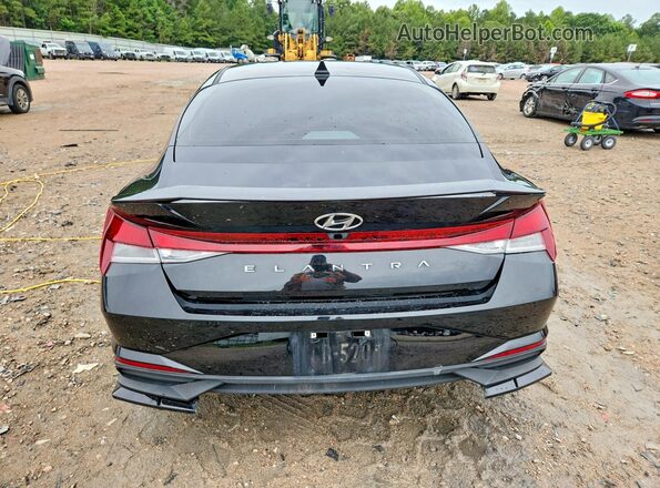 5NPLM4AG8MH035446 2021 HYUNDAI ELANTRA Черный Вид сзади
