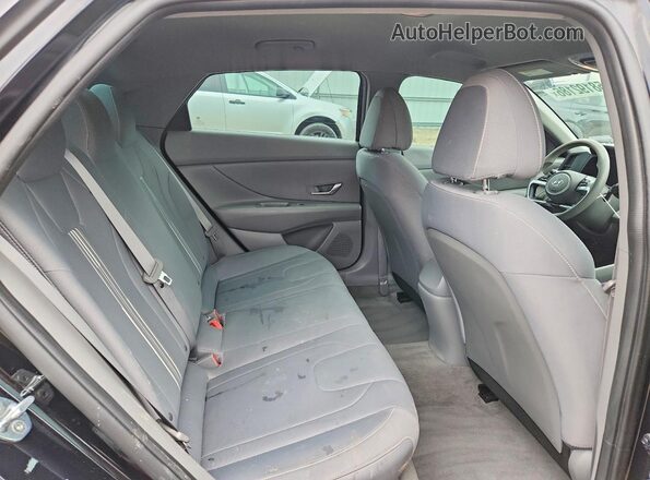5NPLM4AG8MH035446 2021 HYUNDAI ELANTRA Черный Вид задних сидений