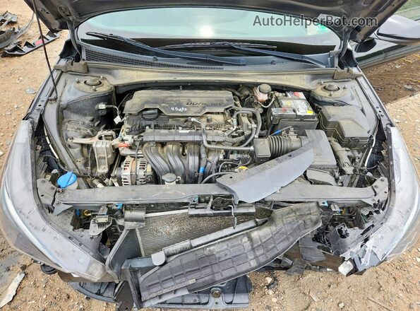 5NPLM4AG8MH035446 2021 HYUNDAI ELANTRA Черный Вид задней части салона