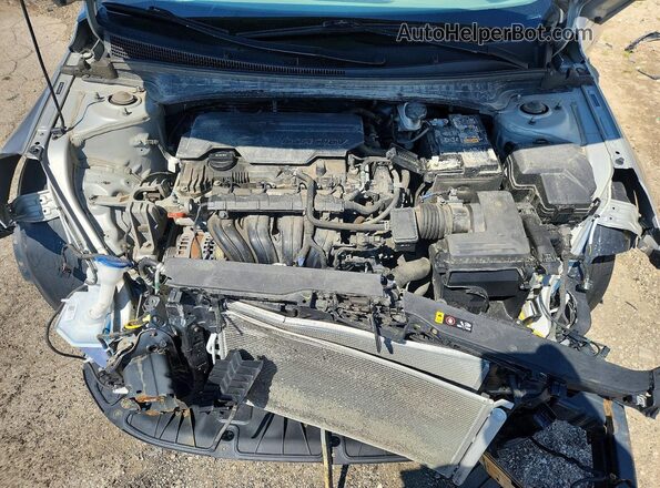 5NPLM4AG8MH039383 2021 HYUNDAI ELANTRA Gray Rear interior view