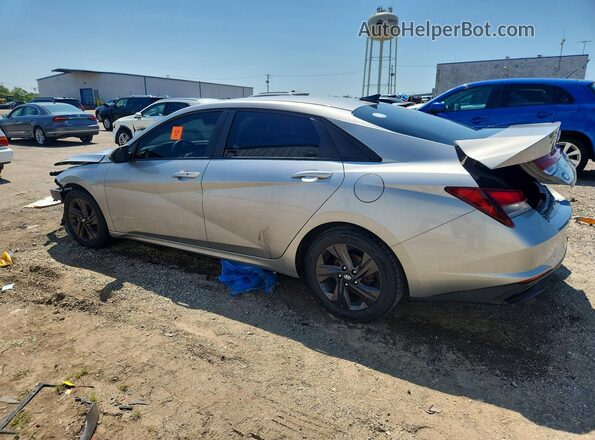 5NPLM4AG8MH039383 2021 HYUNDAI ELANTRA Gray Rear left