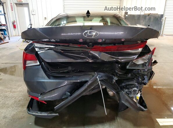 5NPLM4AG8NH077620 2022 HYUNDAI ELANTRA Black Rear view