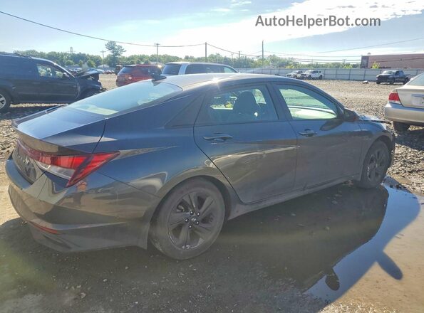 5NPLM4AG8NH078847 2022 HYUNDAI ELANTRA Charcoal Հետևի աջ