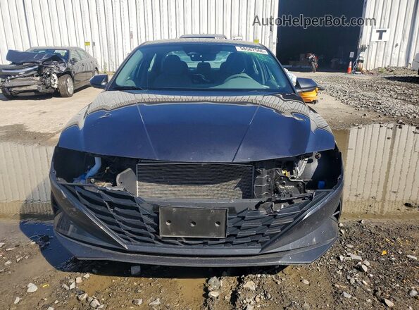 5NPLM4AG8NH078847 2022 HYUNDAI ELANTRA Charcoal Դիմացի տեսք