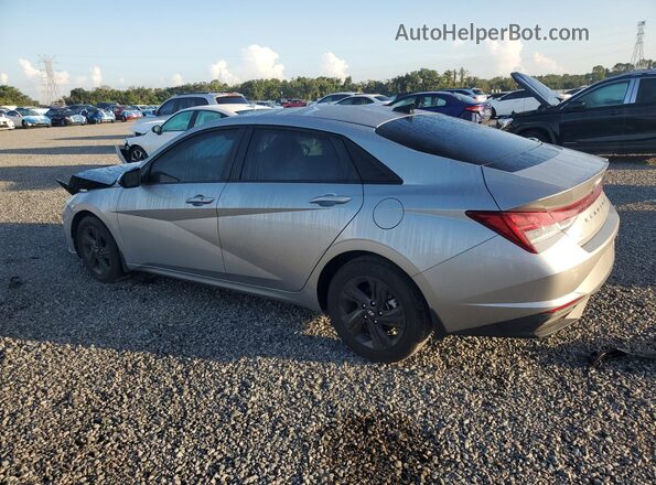 5NPLM4AG8NH083613 2022 HYUNDAI ELANTRA Серебряный Задняя левая четверть