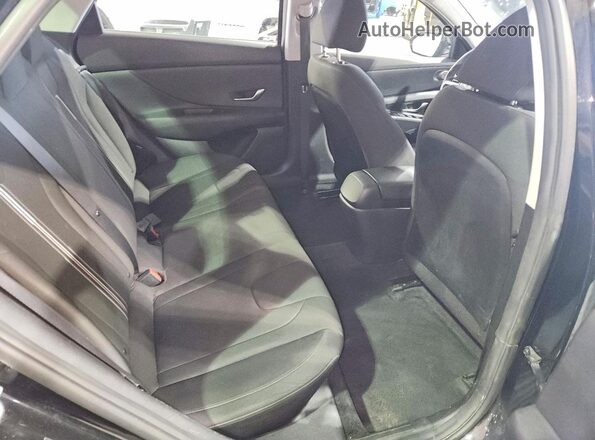 5NPLM4AG8PH102552 2023 HYUNDAI ELANTRA Black Vista de los asientos traseros