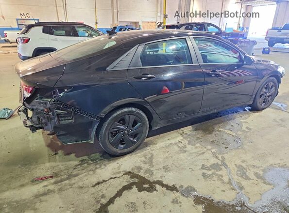 5NPLM4AG8PH102552 2023 HYUNDAI ELANTRA Black Trasero derecho