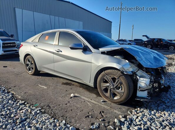 5NPLM4AG8PH103488 2023 HYUNDAI ELANTRA Серебряный Передняя правая четверть