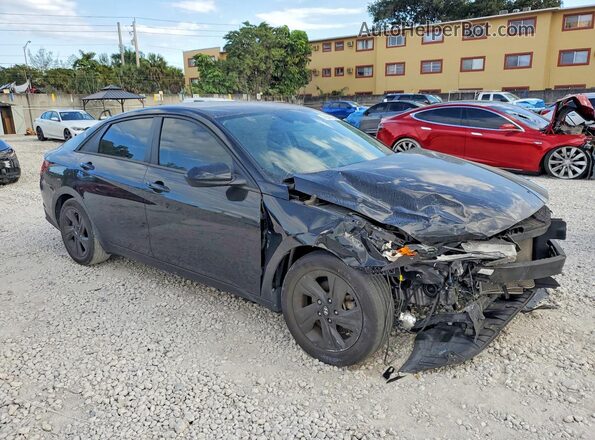 5NPLM4AG9NH060518 2022 HYUNDAI ELANTRA Black Przód prawy