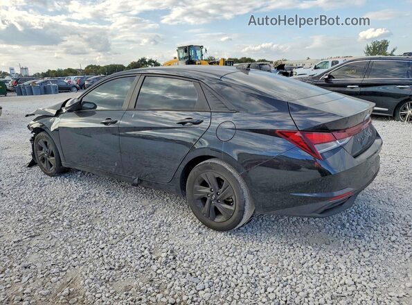 5NPLM4AG9NH060518 2022 HYUNDAI ELANTRA Black Tył lewy