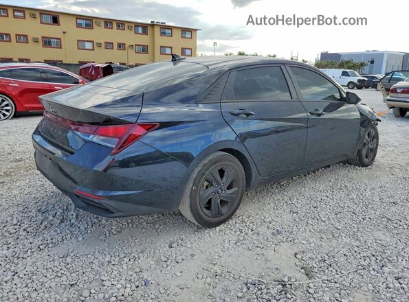 5NPLM4AG9NH060518 2022 HYUNDAI ELANTRA Black Tył prawy